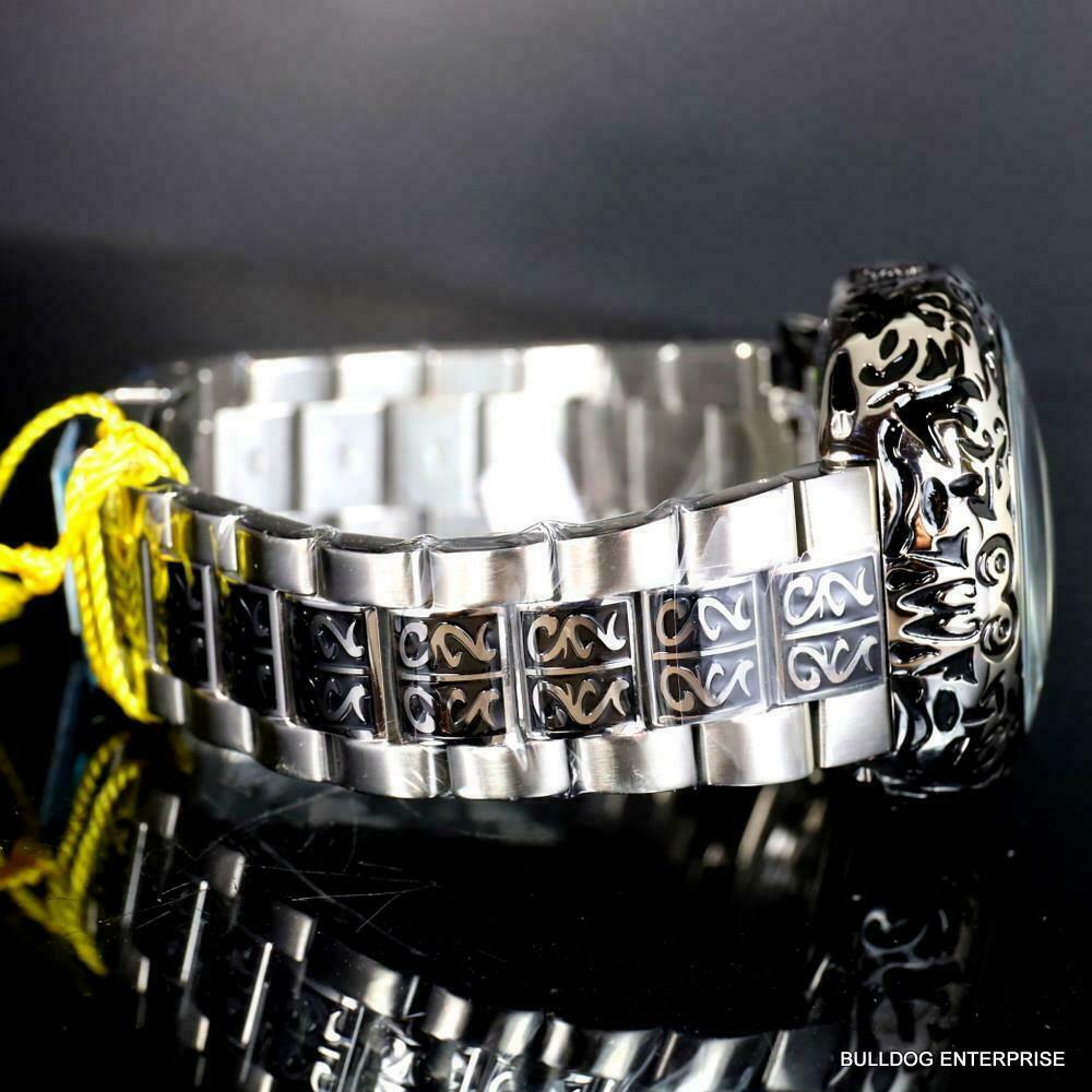 Invicta Artist Skull Automatic Skeletonized Stainless Steel 50mm Watch New