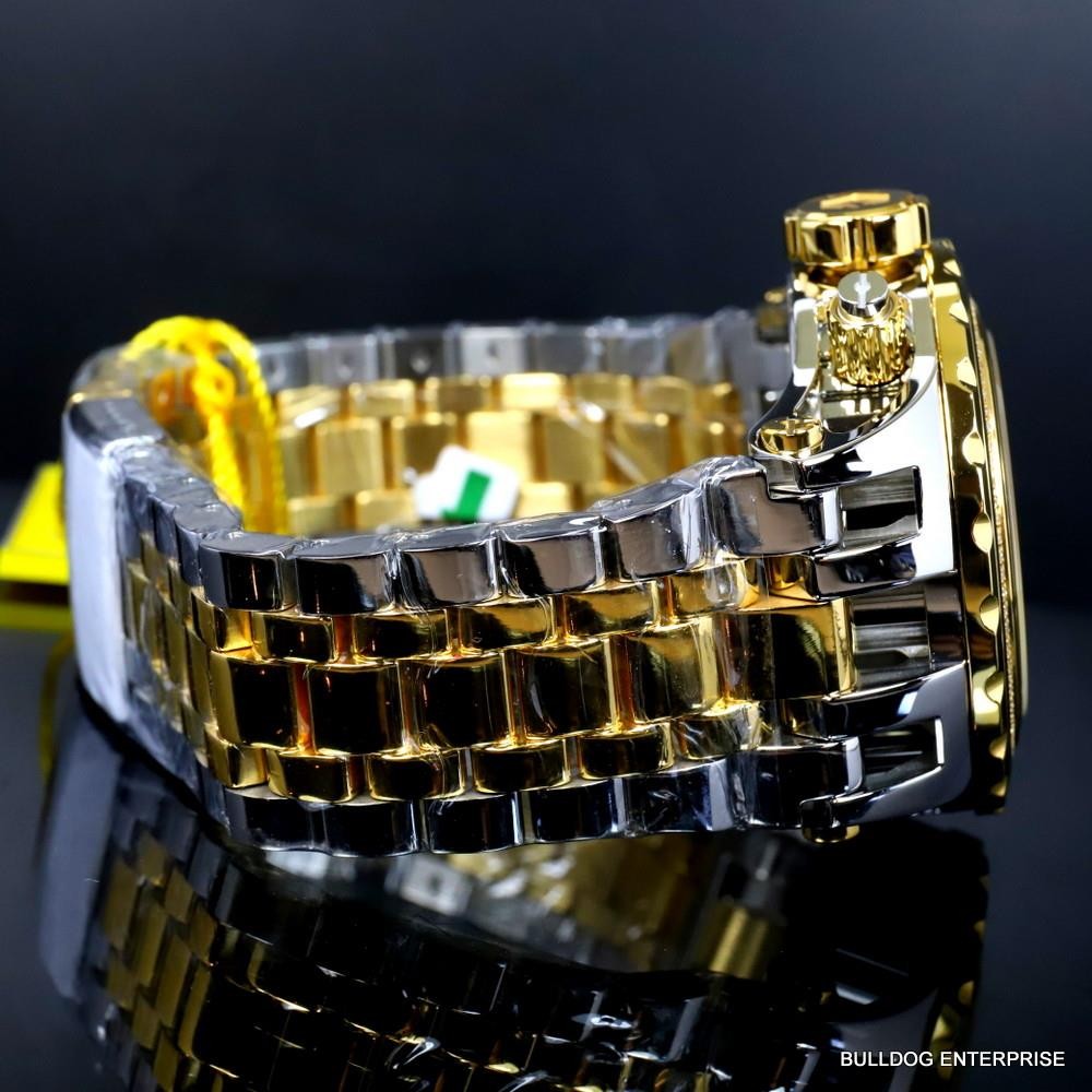 Invicta Reserve Subaqua Specialty Swiss 2 Tone Steel Meteorite Diamond Watch New