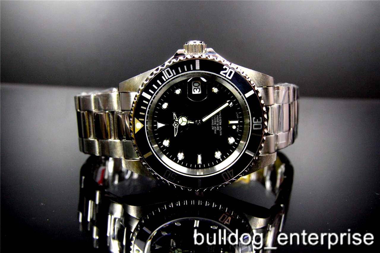 Mens Invicta Pro Diver Black 8926OB 8926C NH35A Automatic Coin Bezel Watch New