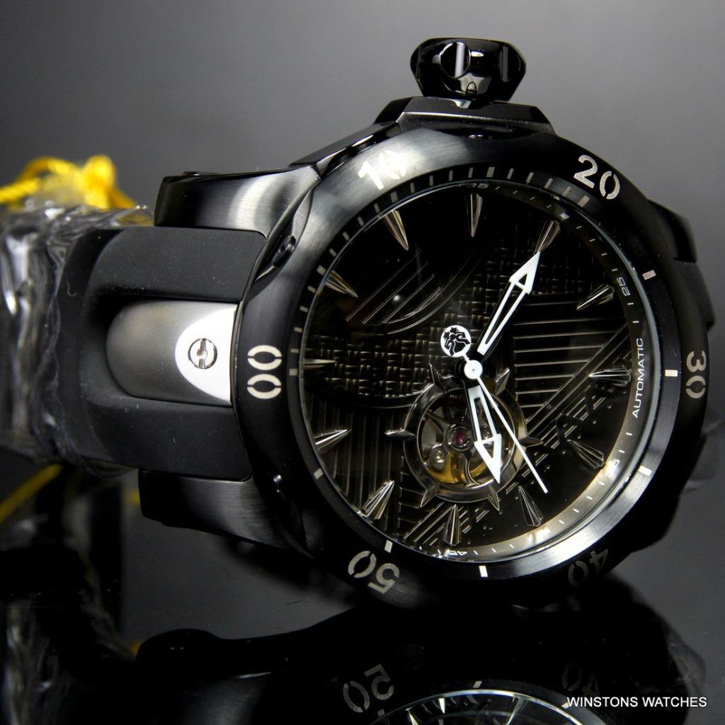Invicta Marvel Black Panther Venom Automatic Open Heart Ltd Ed 52mm Watch New