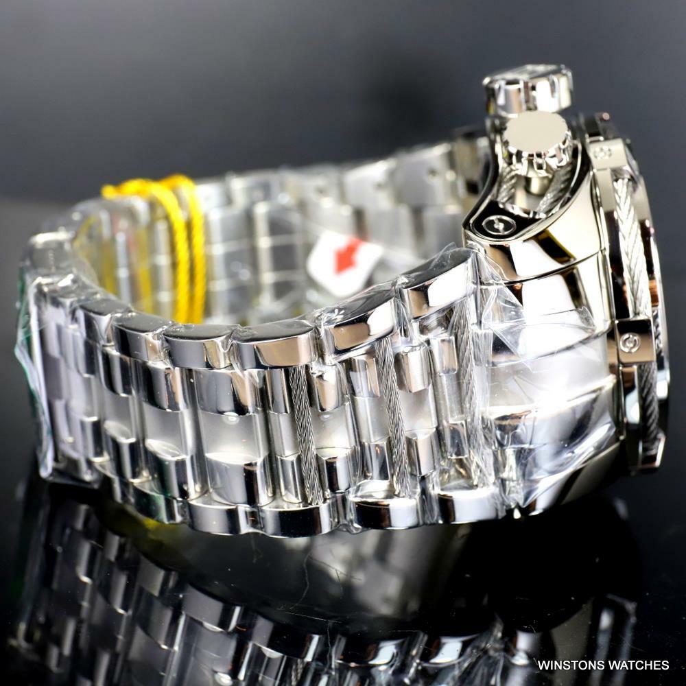 Invicta Reserve JT Bolt Zeus Meteorite Swiss Mvt Polished Steel 52mm Watch New