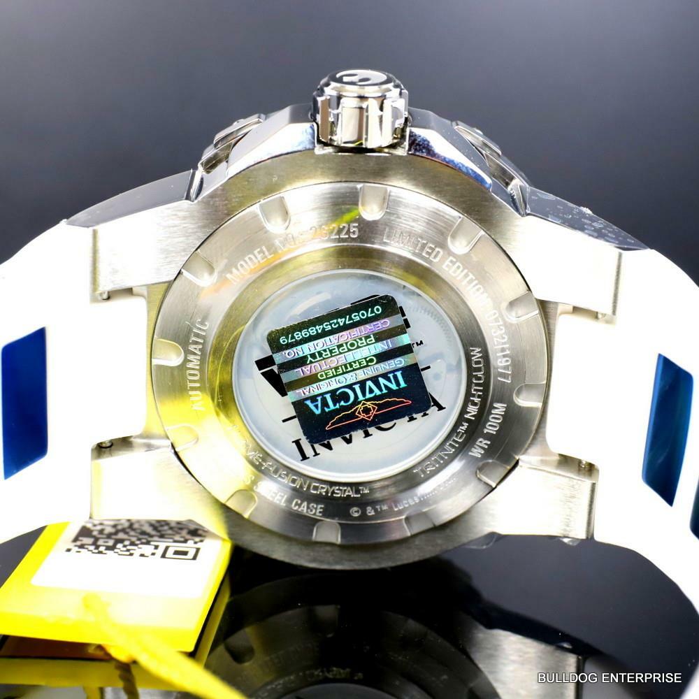 Invicta Star Wars R2D2 Bolt Automatic 50mm Limited Edition White Watch New