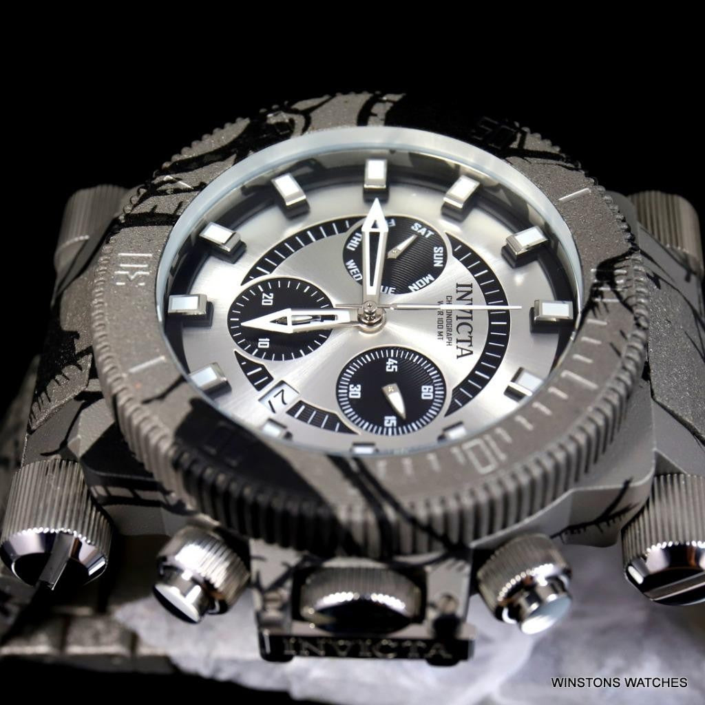 Invicta Coalition Forces Hydroplated Graffiti Steel Chronograph 51mm Watch New