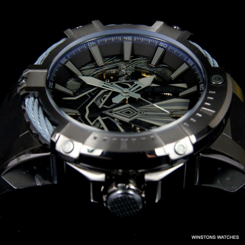 Invicta Marvel Black Panther Bolt Automatic Limited Edition 51mm Watch New