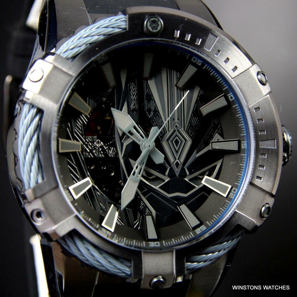 Invicta Marvel Black Panther Bolt Automatic Limited Edition 51mm Watch New