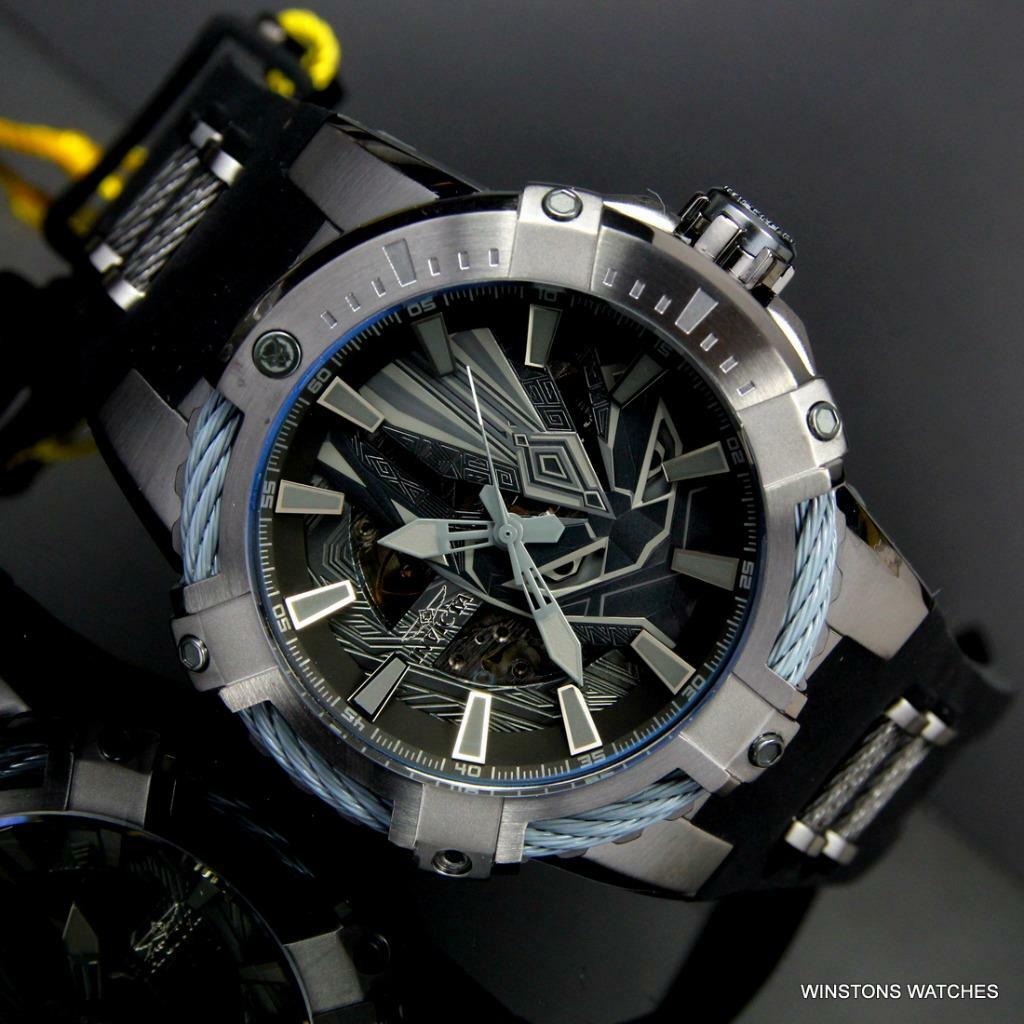 Invicta Marvel Black Panther Bolt Automatic Limited Edition 51mm Watch New