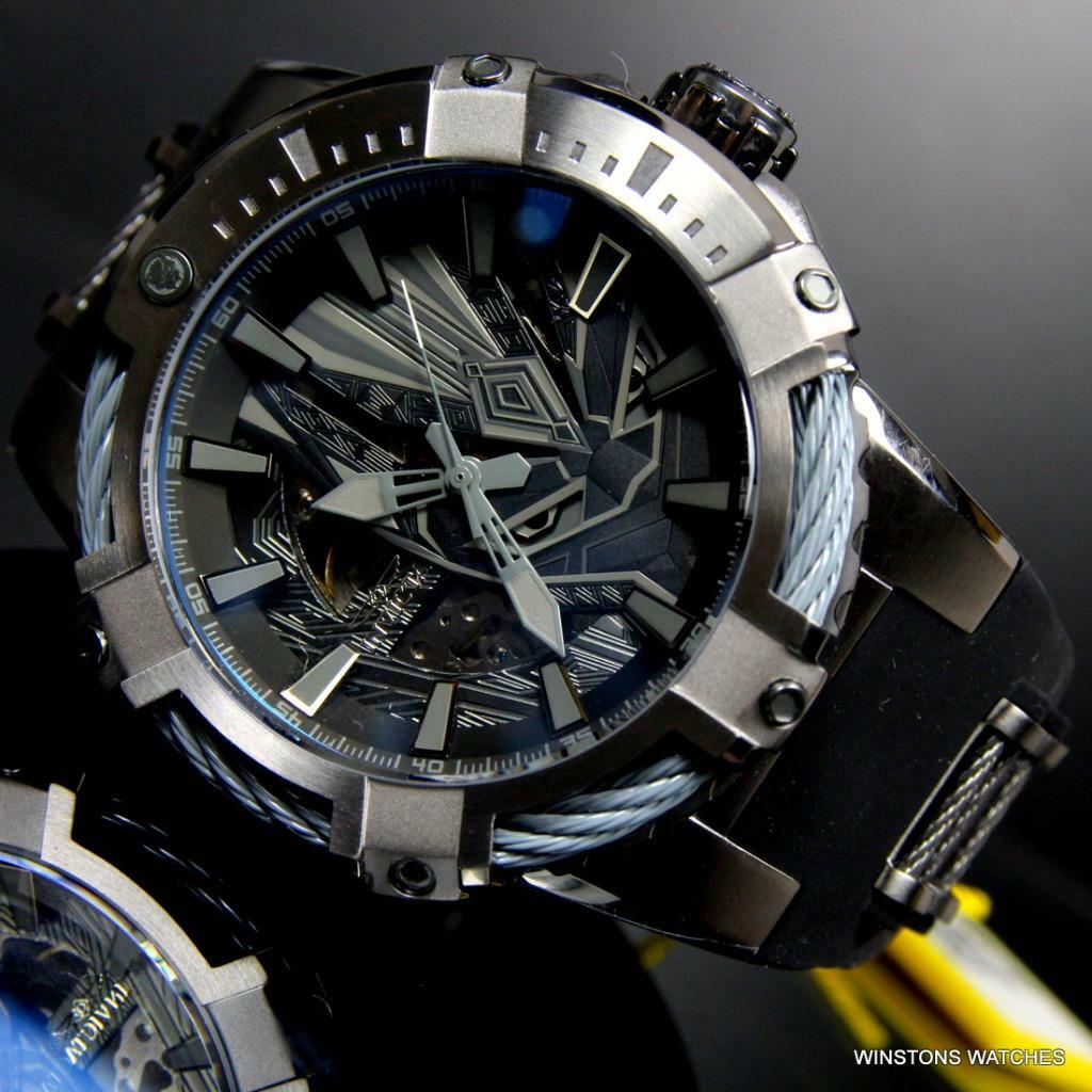 Invicta Marvel Black Panther Bolt Automatic Limited Edition 51mm Watch New