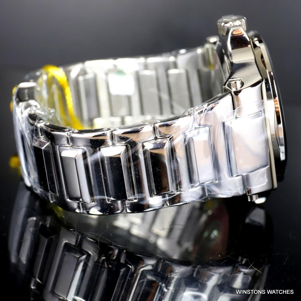 Invicta Reserve Akula Prestige Tourbillon 58mm Champagne Silver Steel Watch New