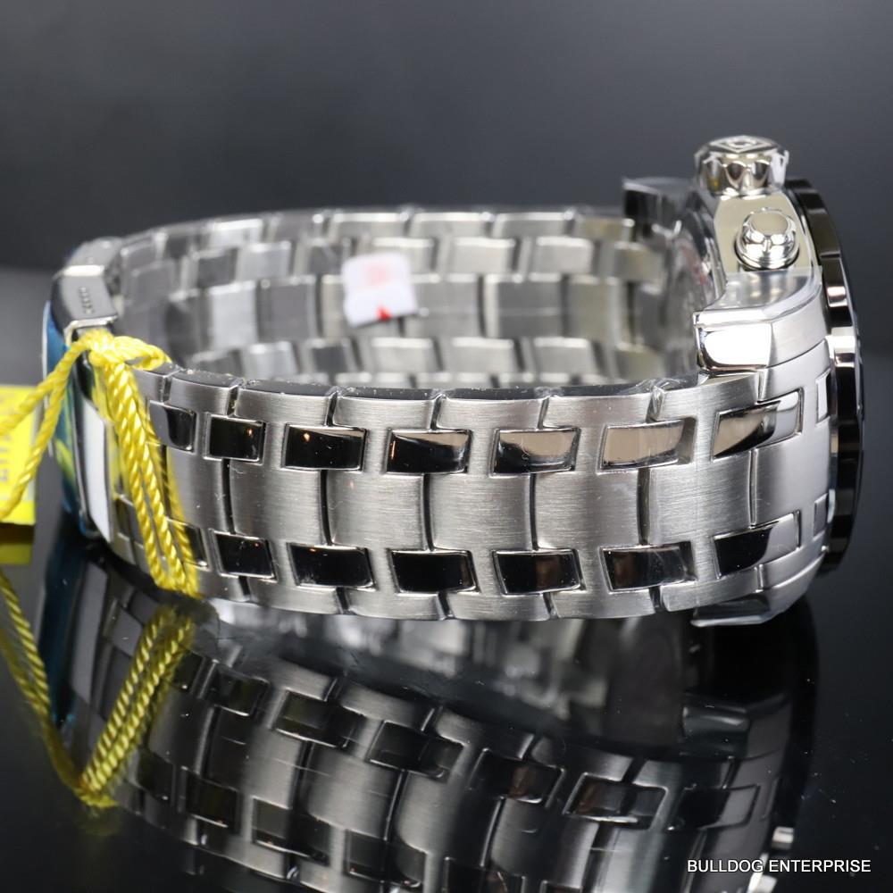 Invicta Pro Diver Scuba Chronograph 48mm Stainless Steel Bracelet Blue Watch New