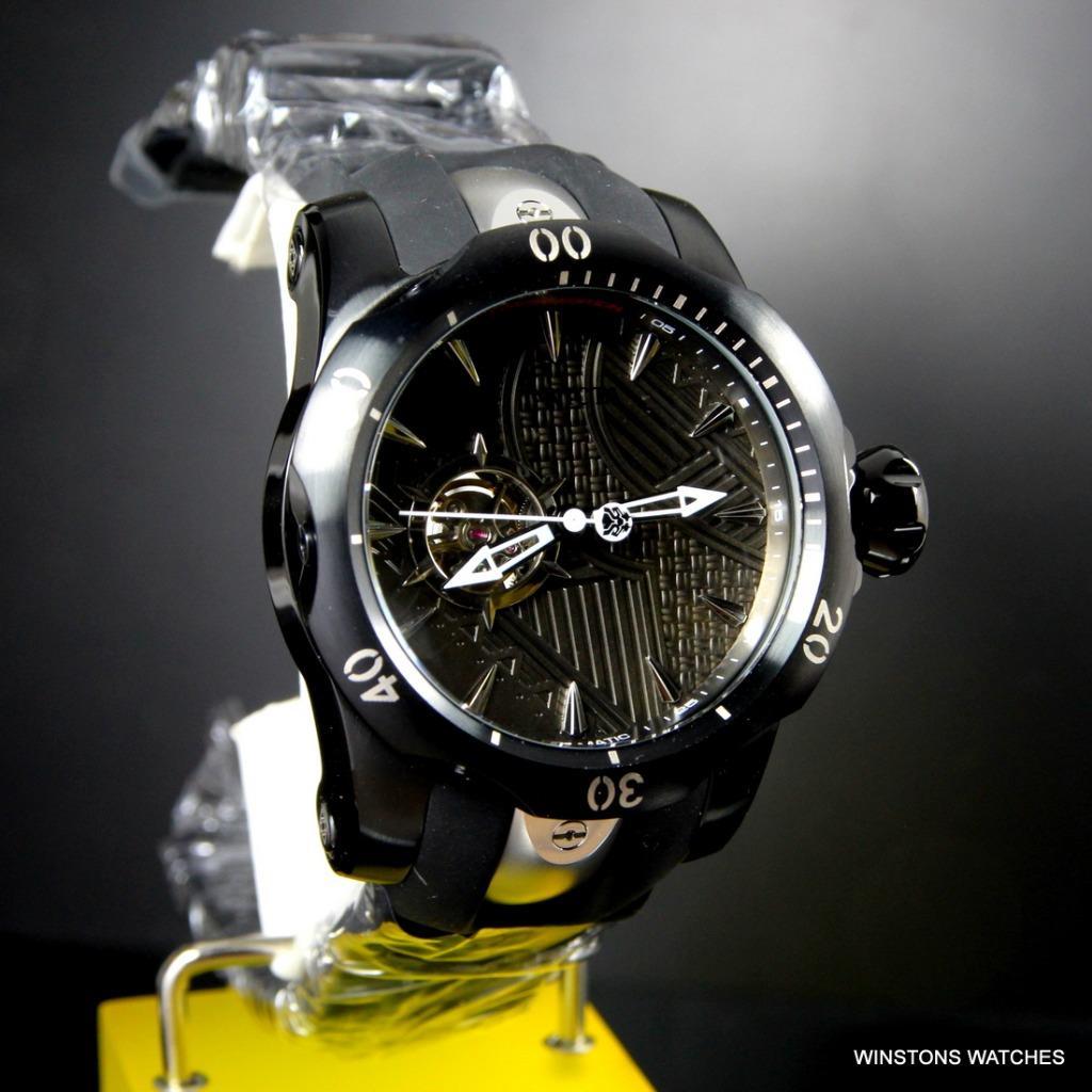 Invicta Marvel Black Panther Venom Automatic Open Heart Ltd Ed 52mm Watch New