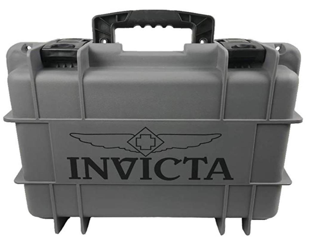 New 8 Slot Gray Black Dive Storage Collector Dustproof Waterproof Impact Case