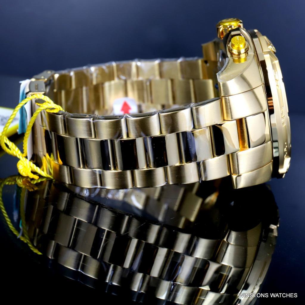 Invicta Star Wars C-3PO Gold Plated Steel Chronograph 52mm Limited Edition New