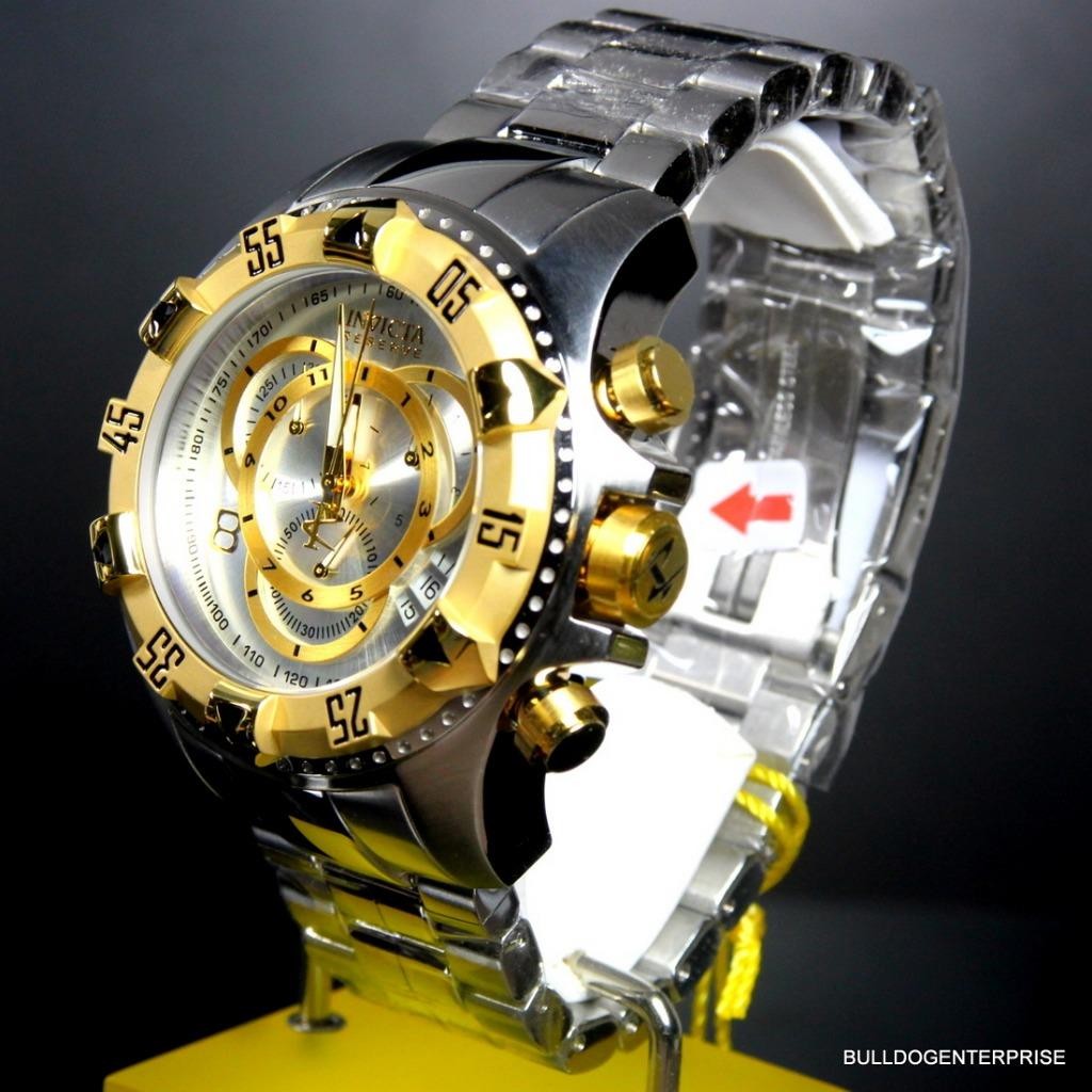 Invicta Reserve Excursion Touring Chronograph 52mm Steel Swiss Movt Watch New