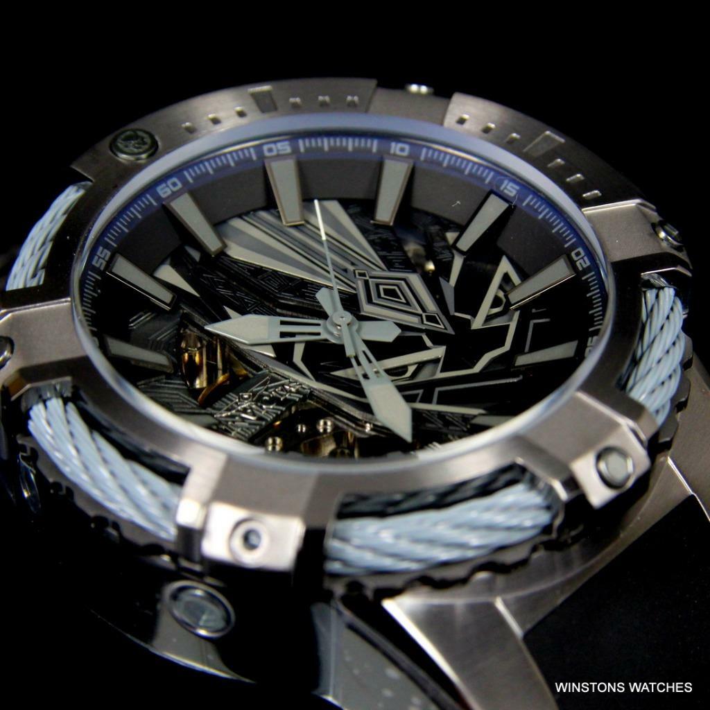 Invicta Marvel Black Panther Bolt Automatic Limited Edition 51mm Watch New