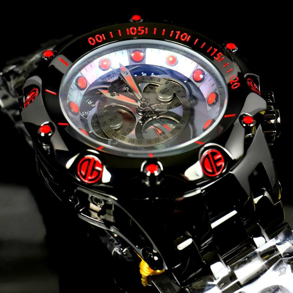 Invicta Reserve Venom Viper Black Label Master Calendar Swiss 5040.F MOP Watch