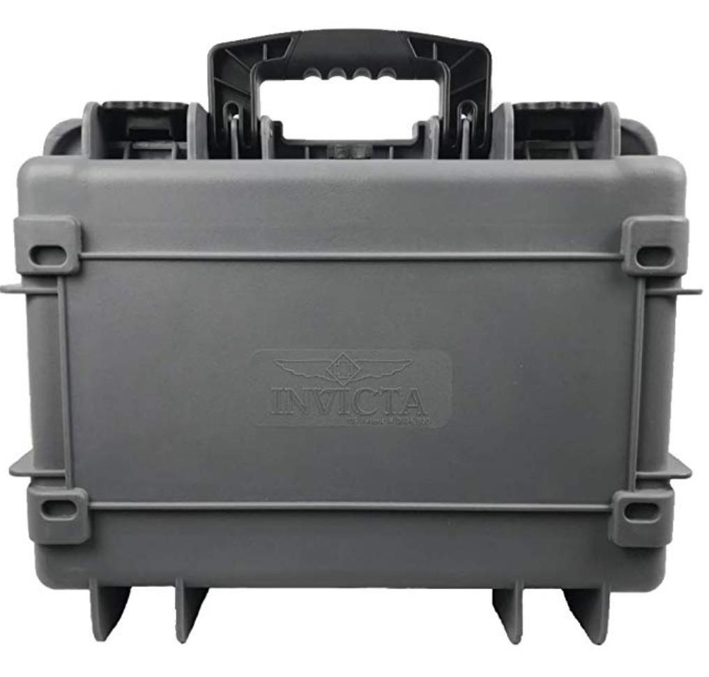 New 8 Slot Gray Black Dive Storage Collector Dustproof Waterproof Impact Case