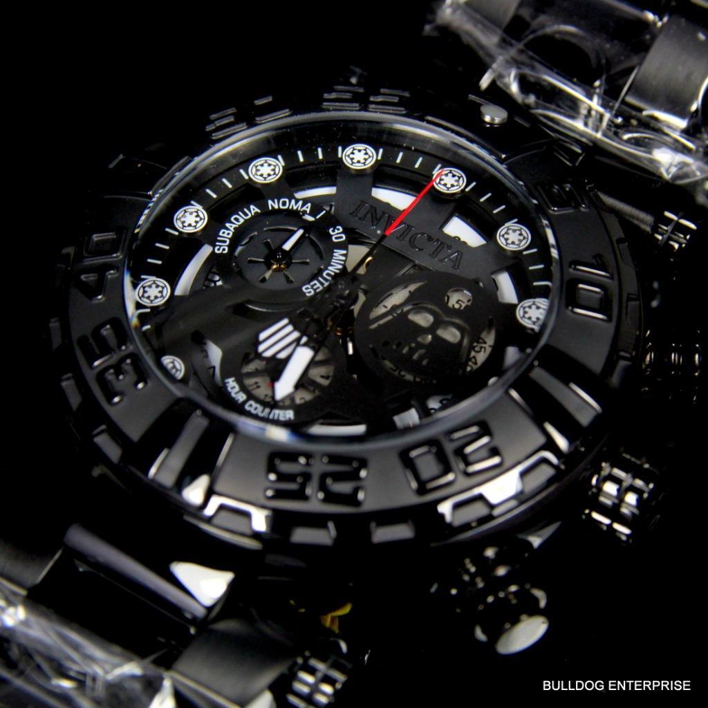 Invicta Star Wars Darth Vader Subaqua Noma I Ltd Swiss Movt 47mm Steel Watch New