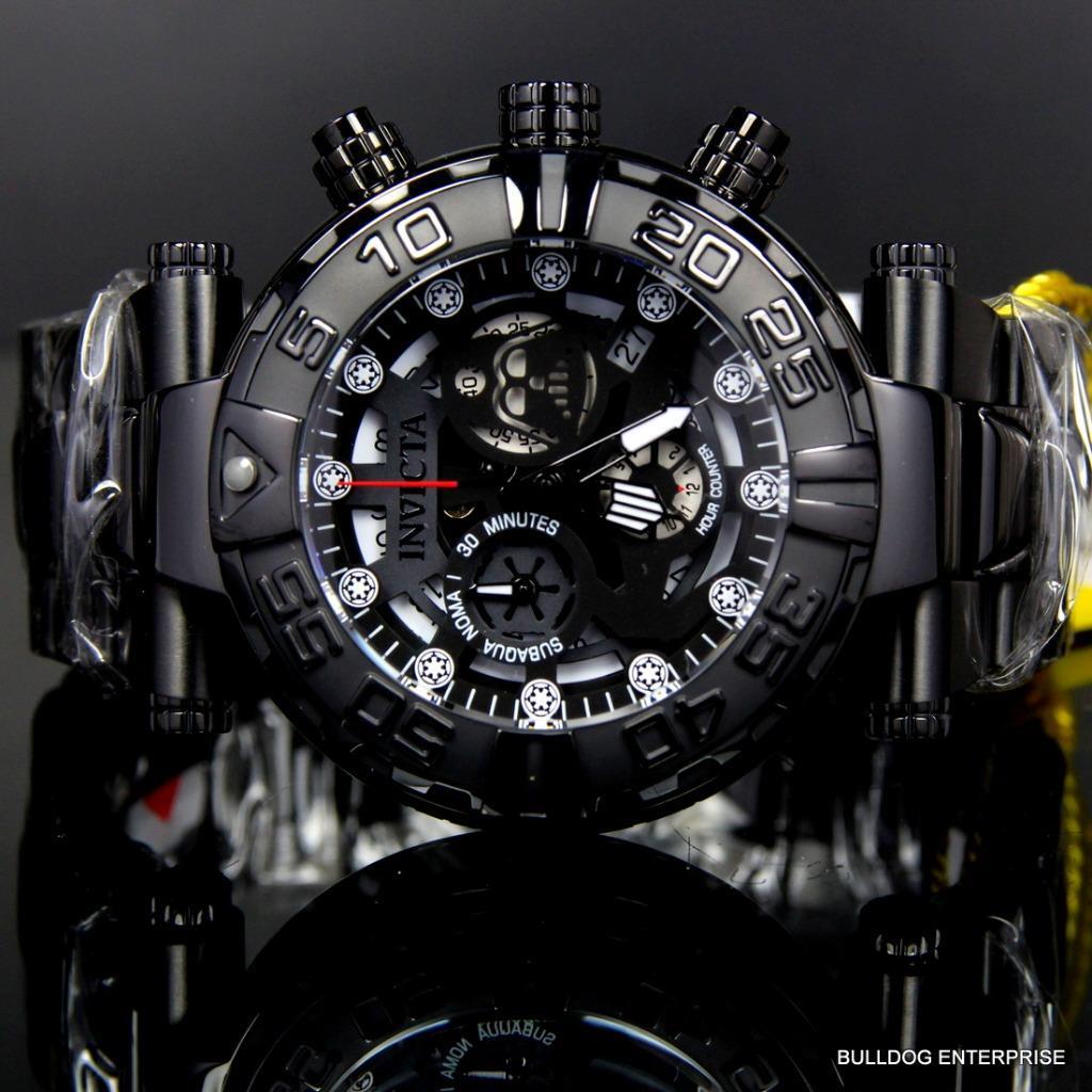 Invicta Star Wars Darth Vader Subaqua Noma I Ltd Swiss Movt 47mm Steel Watch New