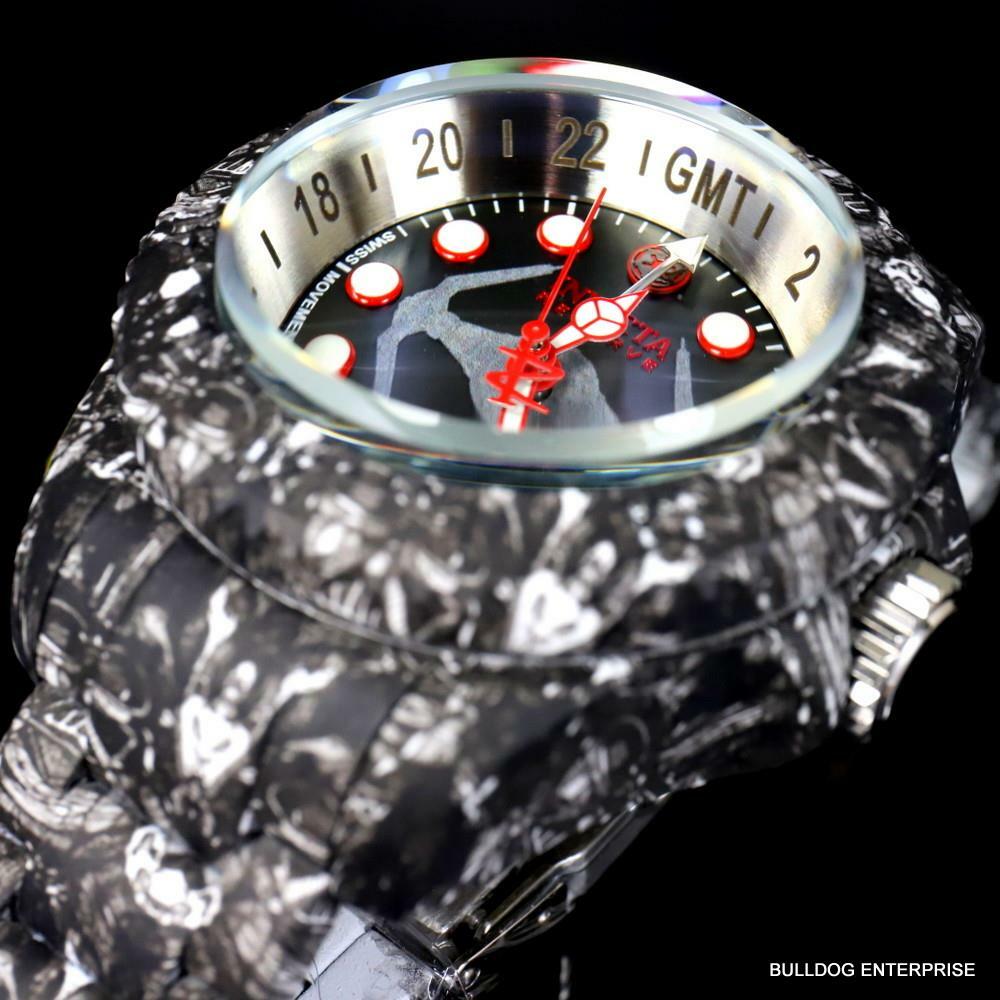 Invicta Reserve Star Wars Hydromax Galatic Empire Swiss Mvt Black Watch 52mm New