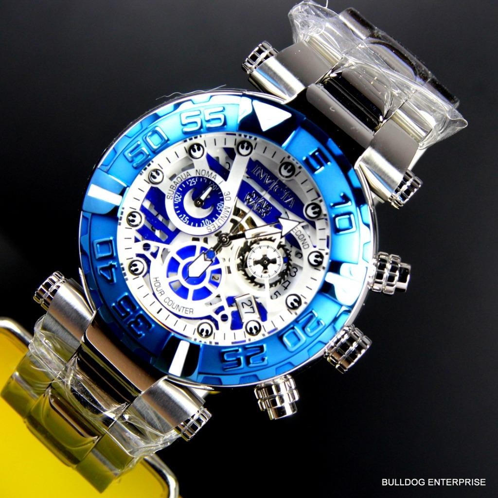 Invicta Star Wars R2D2 Subaqua Noma I Ltd Ed Swiss Movt 47mm Steel Watch New