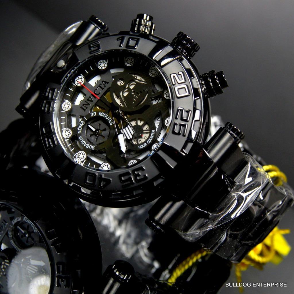 Invicta Star Wars Darth Vader Subaqua Noma I Ltd Swiss Movt 47mm Steel Watch New