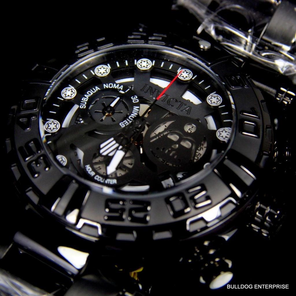 Invicta Star Wars Darth Vader Subaqua Noma I Ltd Swiss Movt 47mm Steel Watch New