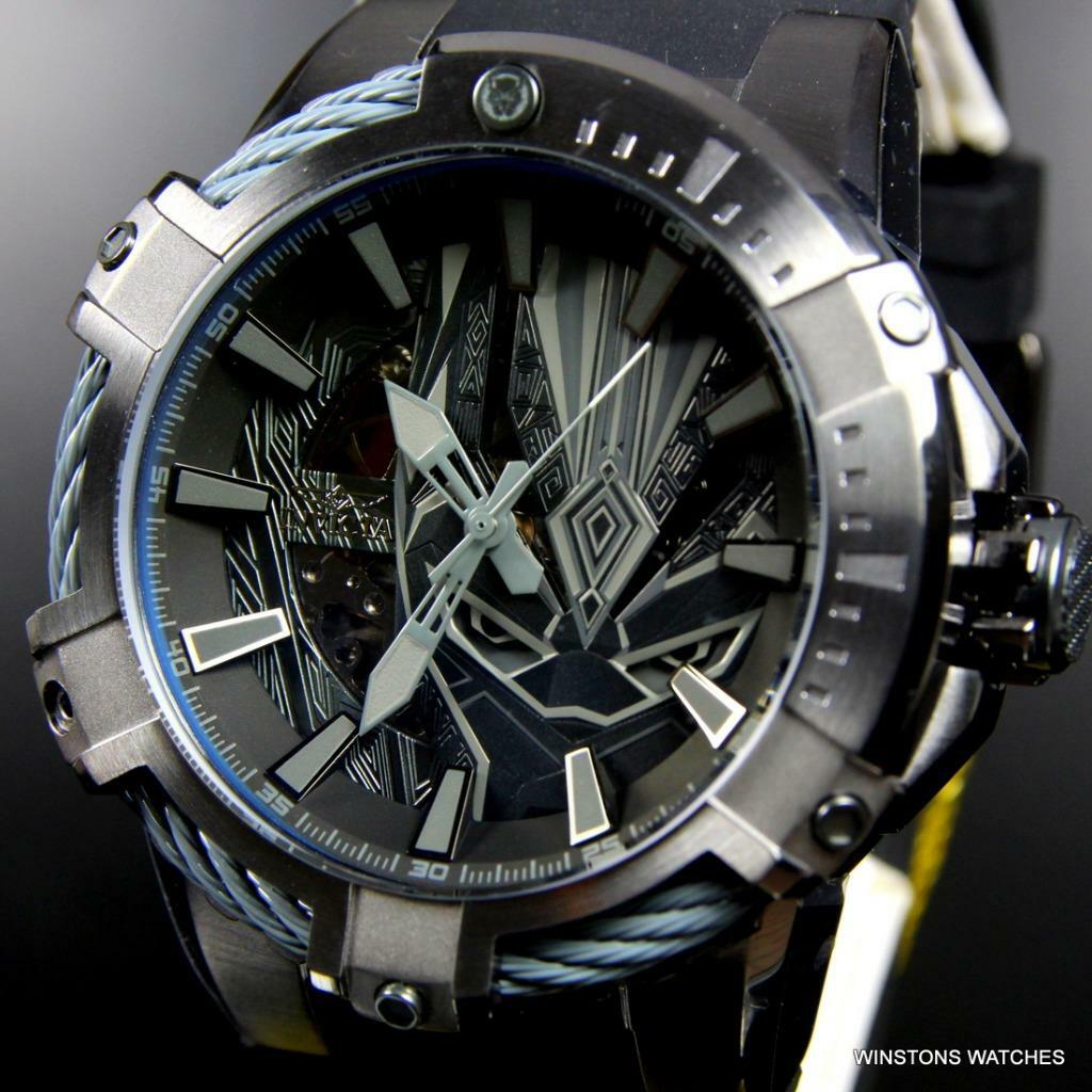 Invicta Marvel Black Panther Bolt Automatic Limited Edition 51mm Watch New