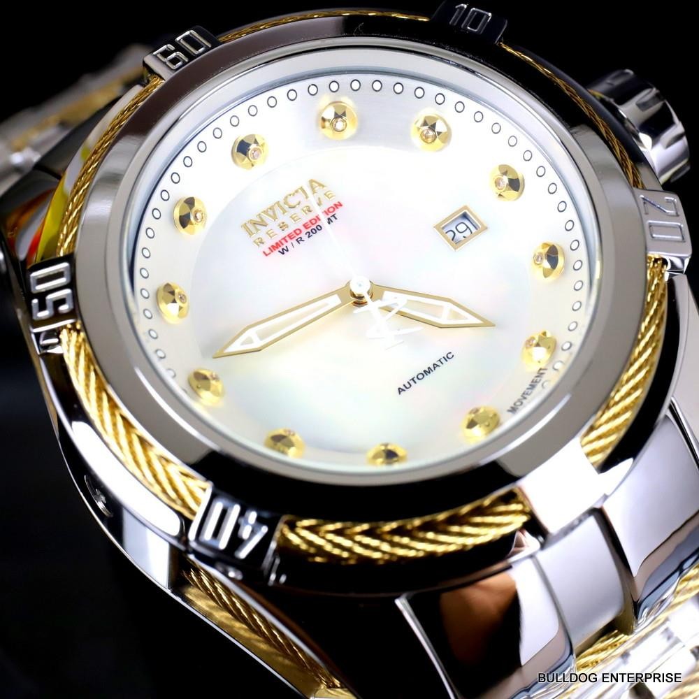 Invicta Reserve Bolt Zeus Heritage Ltd Ed Swiss SW200 Automatic Steel Watch New