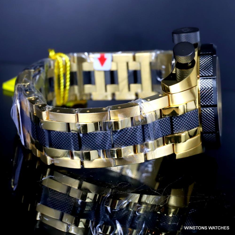 Invicta Platinum Select Coalition Forces Swiss Made Gold Plated Watch 50mm New