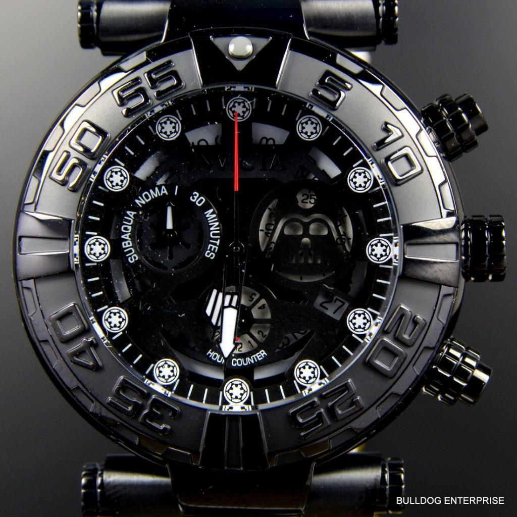 Invicta Star Wars Darth Vader Subaqua Noma I Ltd Swiss Movt 47mm Steel Watch New