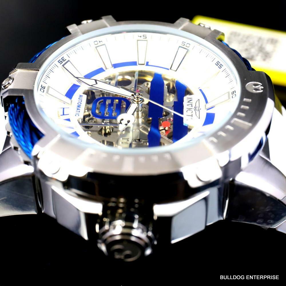 Invicta Star Wars R2D2 Bolt Automatic 50mm Limited Edition White Watch New