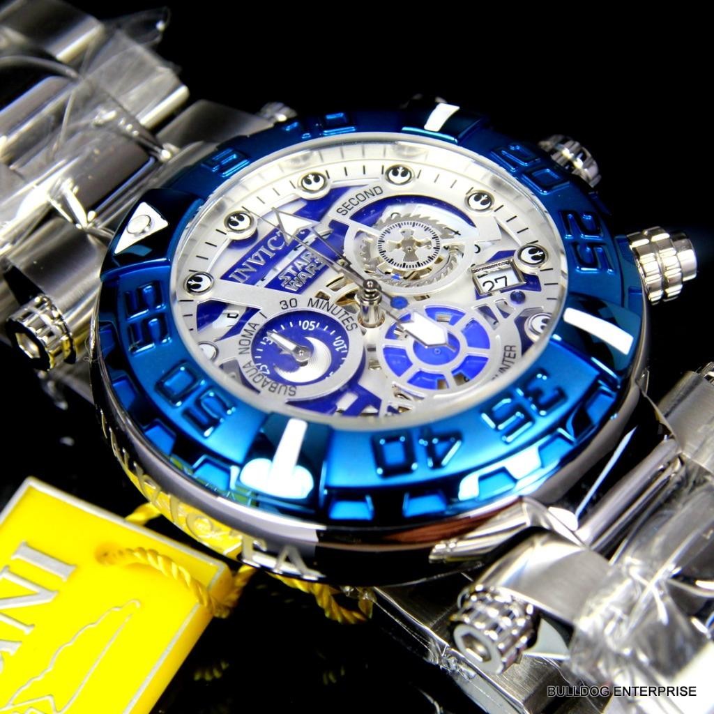 Invicta Star Wars R2D2 Subaqua Noma I Ltd Ed Swiss Movt 47mm Steel Watch New