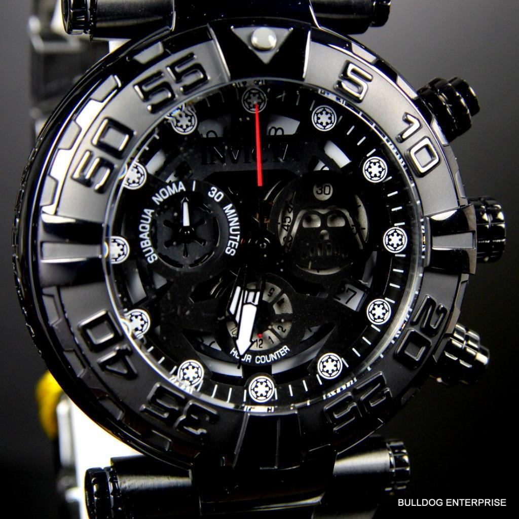 Invicta Star Wars Darth Vader Subaqua Noma I Ltd Swiss Movt 47mm Steel Watch New