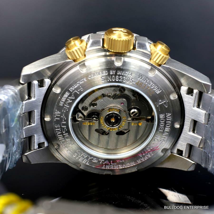 Invicta Reserve Ocean Master 1 CTW Diamond TMI NE88 Automatic 46mm MOP Watch New