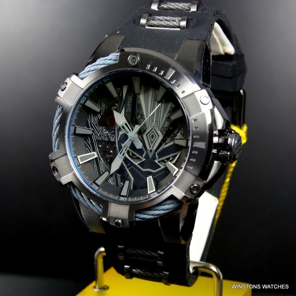 Invicta Marvel Black Panther Bolt Automatic Limited Edition 51mm Watch New