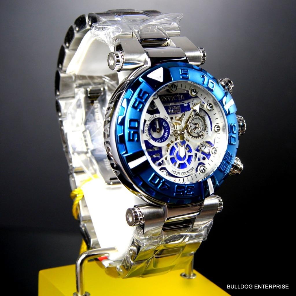 Invicta Star Wars R2D2 Subaqua Noma I Ltd Ed Swiss Movt 47mm Steel Watch New