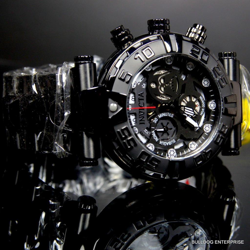 Invicta Star Wars Darth Vader Subaqua Noma I Ltd Swiss Movt 47mm Steel Watch New