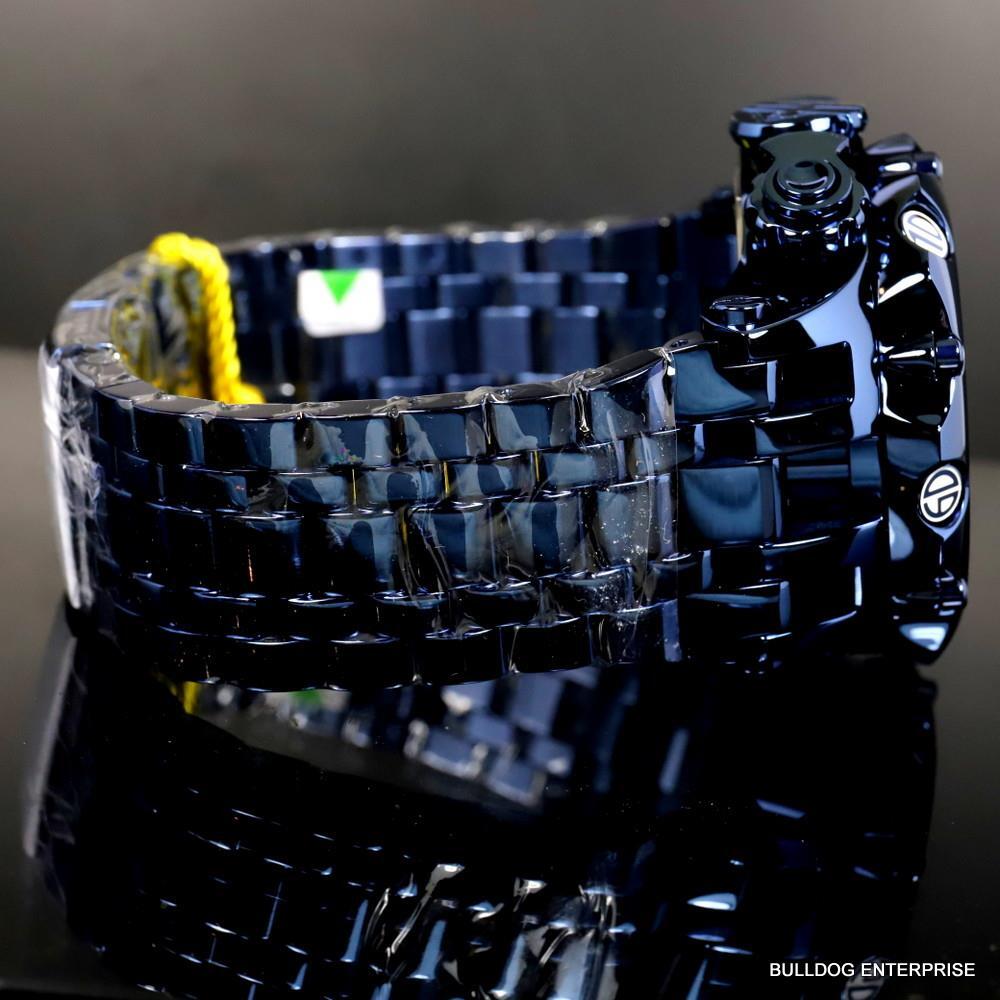 Invicta Reserve Venom Hybrid Fusion .70 CTW Diamond Swiss Blue Steel Watch New
