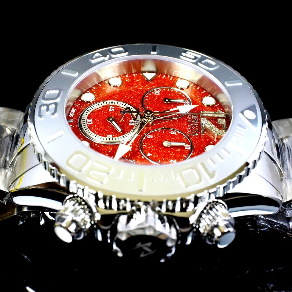 Invicta Masterpiece Reserve Grand Diver Brown Sand Stone Diamond Swiss ETA Watch