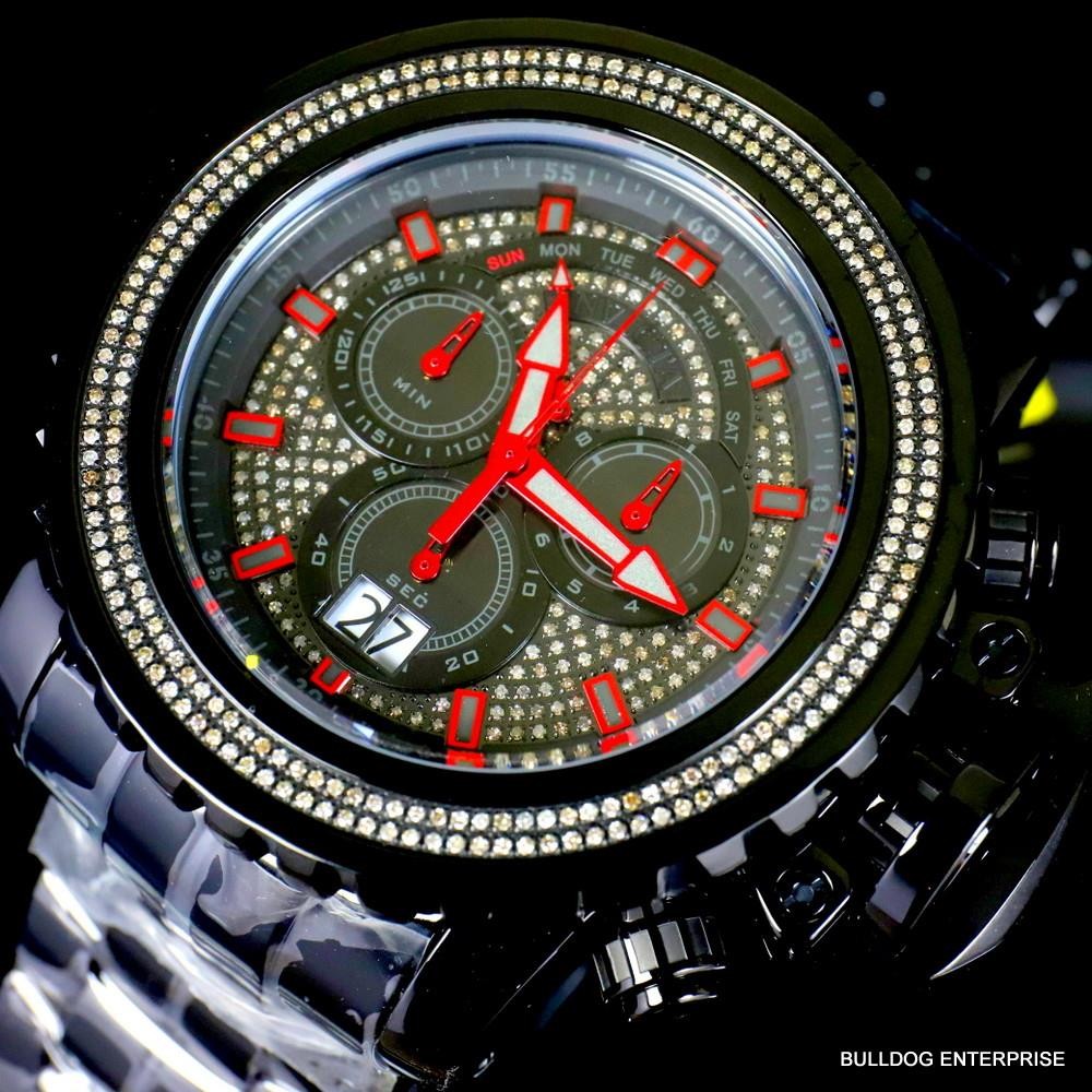 Invicta Sea Hunter Gen II 1.77CTW Diamond Black Label Swiss Mvt 58mm Watch New