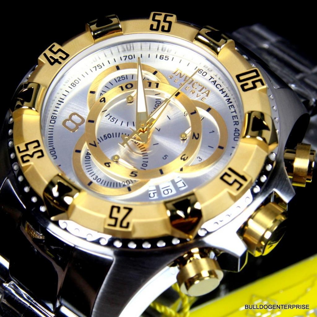 Invicta Reserve Excursion Touring Chronograph 52mm Steel Swiss Movt Watch New