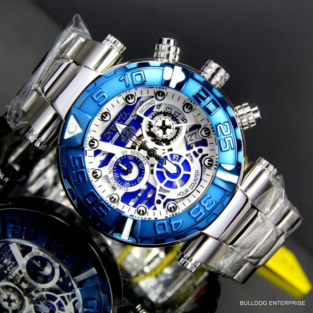 Invicta Star Wars R2D2 Subaqua Noma I Ltd Ed Swiss Movt 47mm Steel Watch New
