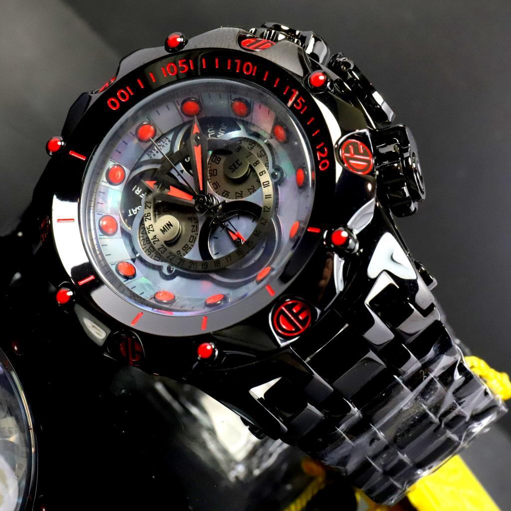 Invicta Reserve Venom Viper Black Label Master Calendar Swiss 5040.F MOP Watch