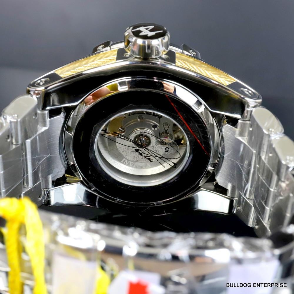 Invicta Reserve Bolt Zeus Heritage Ltd Ed Swiss SW200 Automatic Steel Watch New