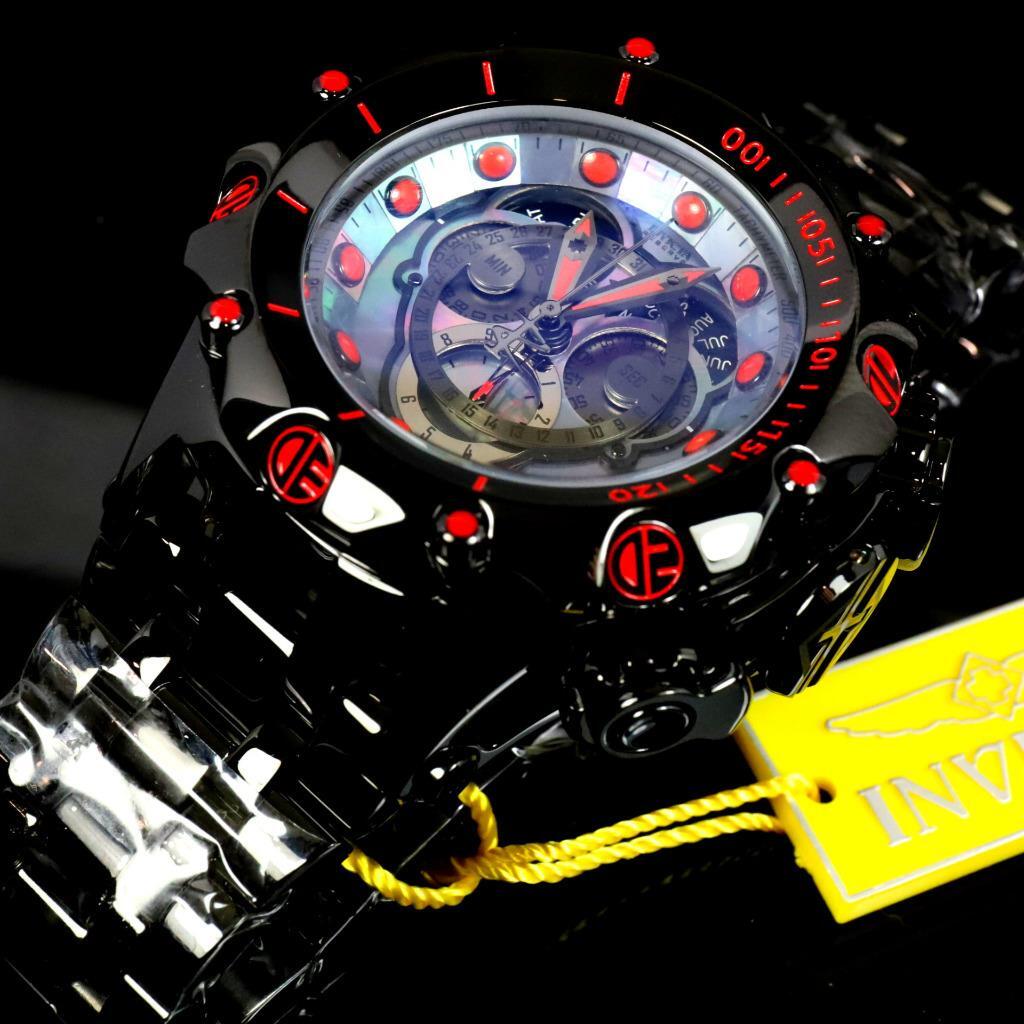 Invicta Reserve Venom Viper Black Label Master Calendar Swiss 5040.F MOP Watch
