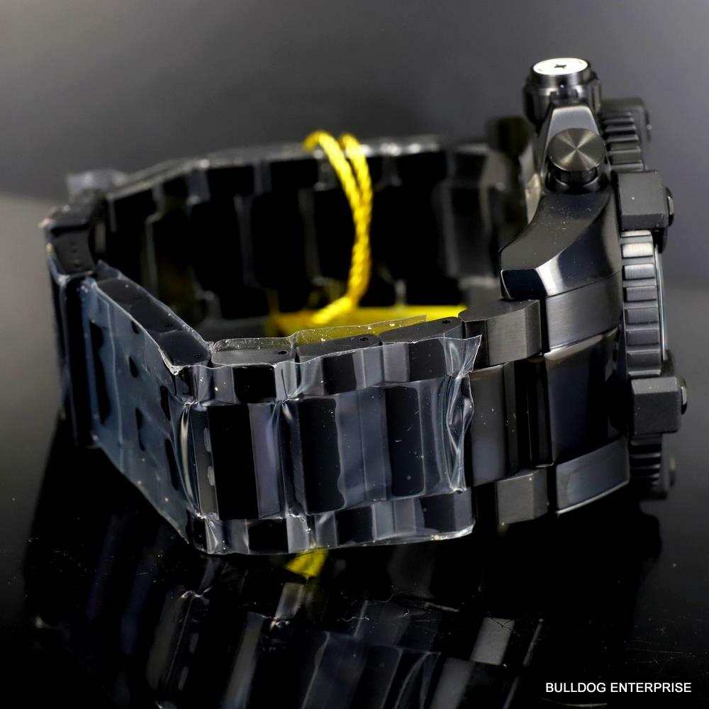 Invicta Star Wars Darth Vader Grand Octane Black Steel Swiss Mvt 63mm Watch New