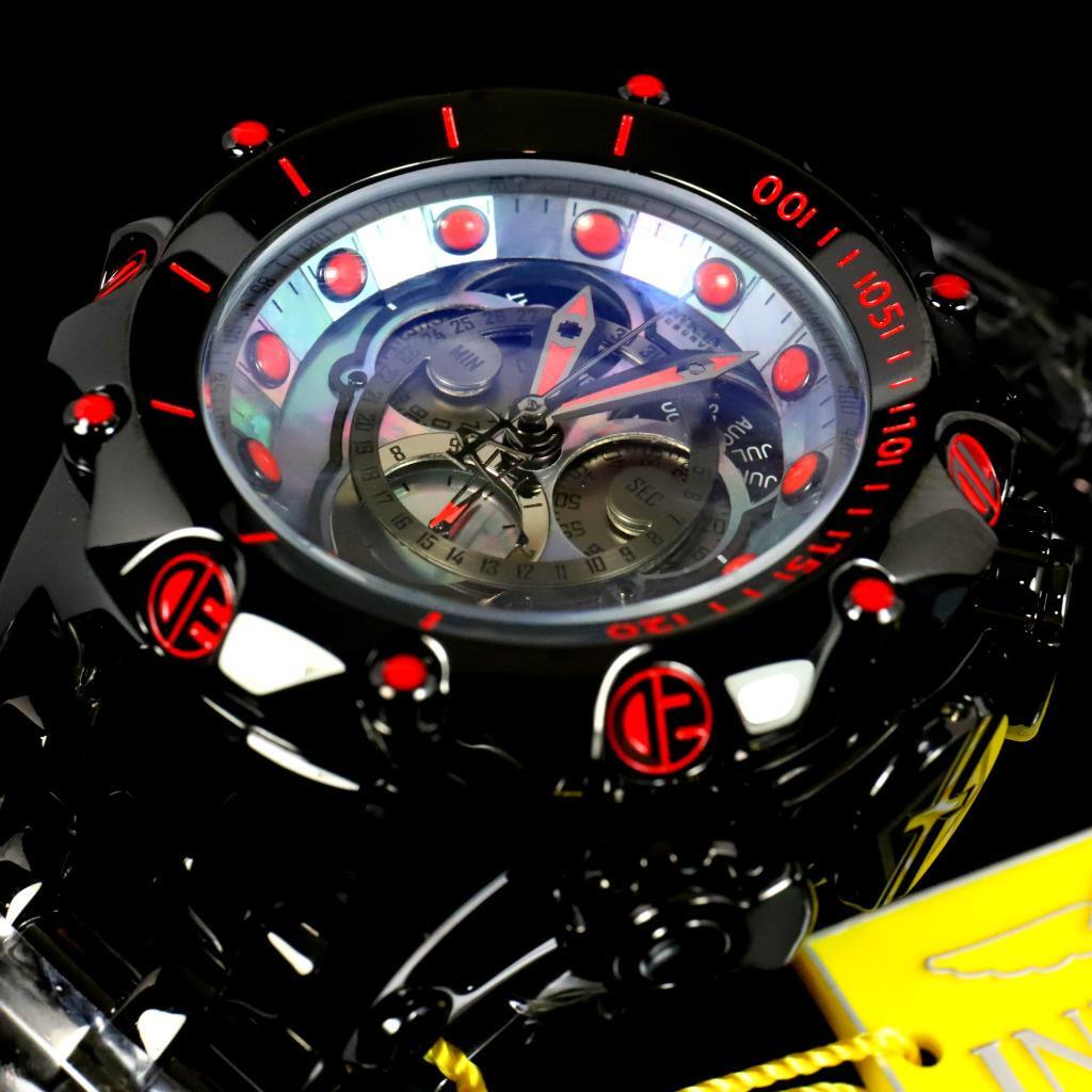 Invicta Reserve Venom Viper Black Label Master Calendar Swiss 5040.F MOP Watch