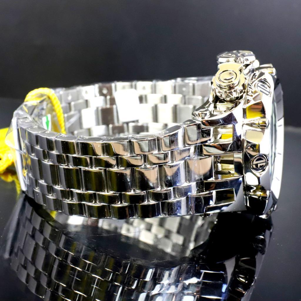 Invicta NFL Reserve Venom Hybrid Fusion Las Vegas Raiders Steel Swiss Watch New