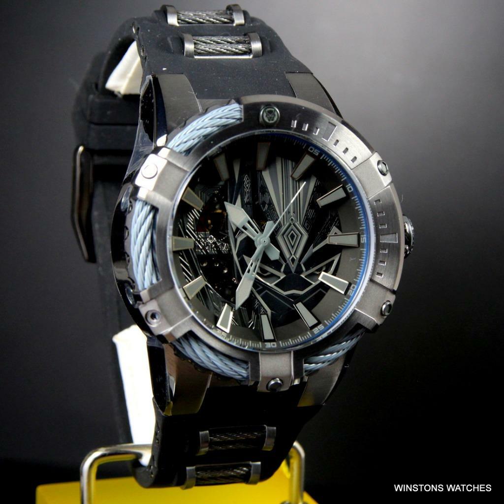 Invicta Marvel Black Panther Bolt Automatic Limited Edition 51mm Watch New