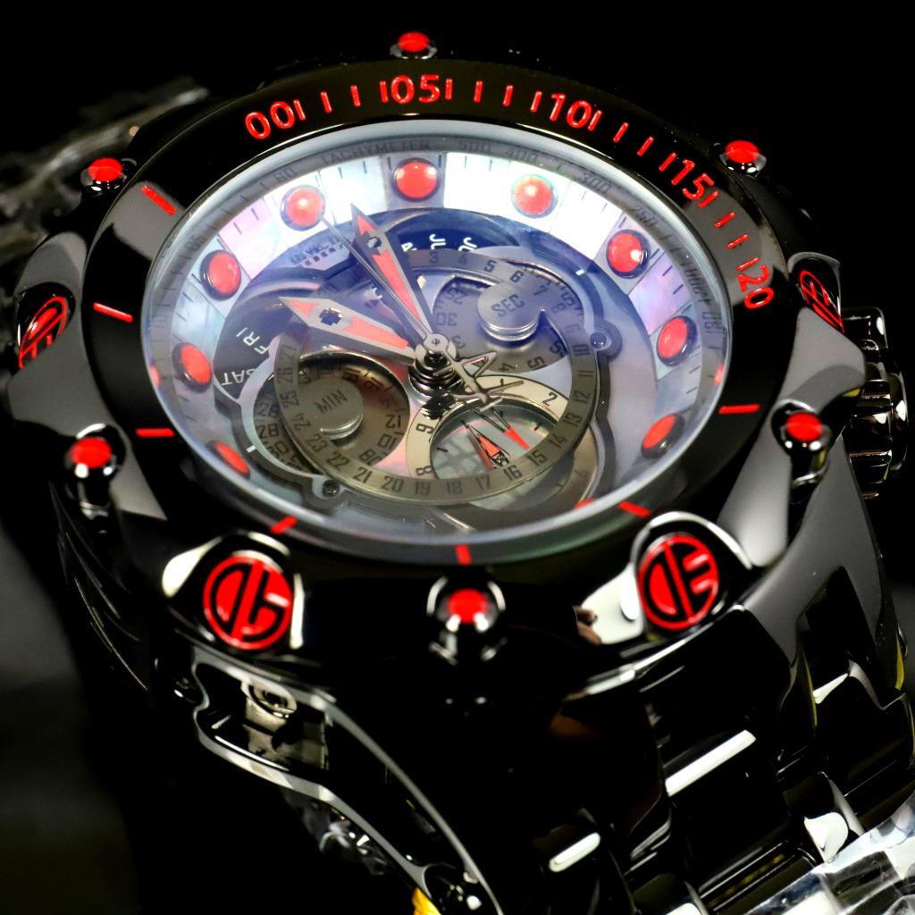 Invicta Reserve Venom Viper Black Label Master Calendar Swiss 5040.F MOP Watch